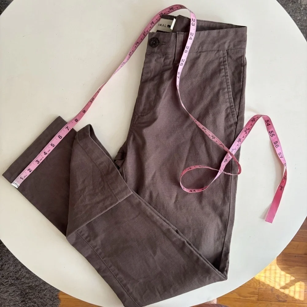 The Normal Brand Men’s Slim Straight Canvas Pant 29x32 Brown